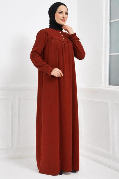 ashabtesettür Robalı İpek Elbise