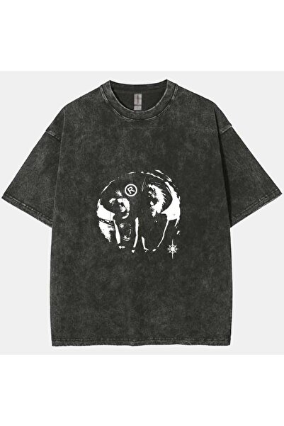 ZEMLİYA Vintage Washed Oversize T-Shirt