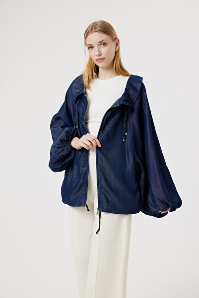 Suede Style 6225 - Stylish, Comfortable, Loose-Fitting, Zippered, Long Balloo...