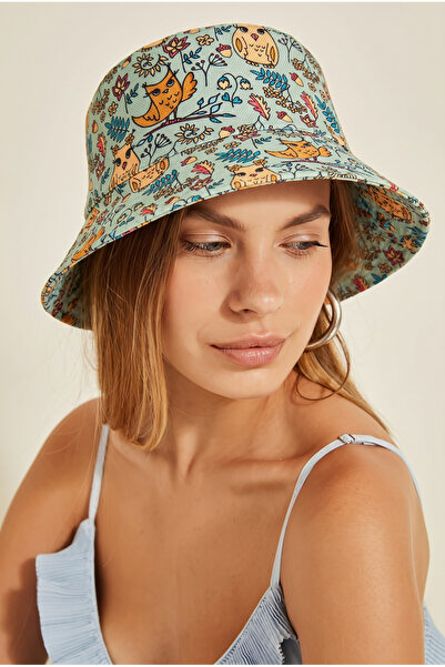Katia&Bony Γυναικείο καπέλο με σχέδιο κουκουβάγιας