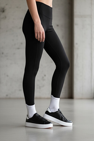 Lufian AD-4644 Μαύρα γυναικεία άνετα καθημερινά αθλητικά παπούτσια