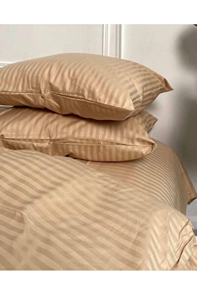 Casa Pucioasa Σετ παπλωματοθήκης δαμασκηνό premium, 6 τεμάχια, Ελαστικό σεντό...