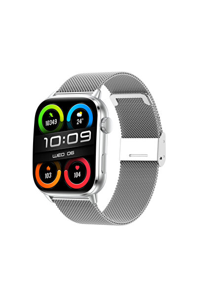 WIWU SW08 Sports Smart Watch - Silver