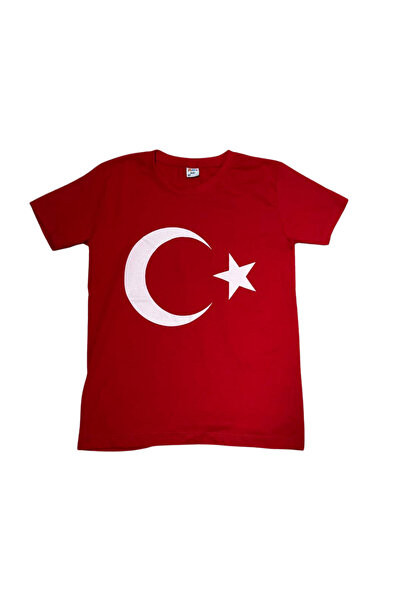 Çocuk Ay Yıldız Tişört