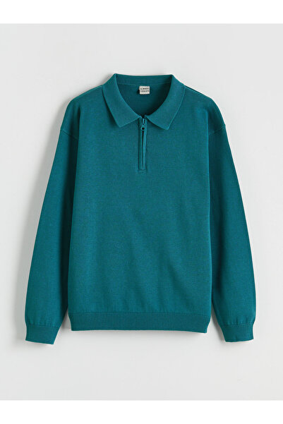 LC Waikiki Polo Neck Boys' Knitwear Sweater