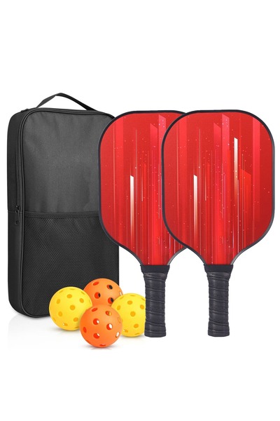 Lovelybird Pickleball Seti 2 Raket 4 Top | Dayanıklı, Hafif, Başlangıç ve Pro...
