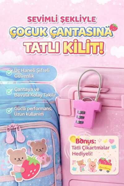 ASG ÇOCUK VALİZ VE ÇANTA KİLİDİ