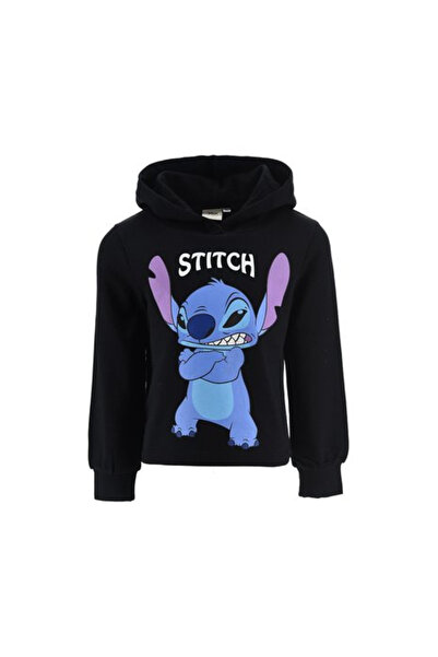 Lilo & Stitch Φούτερ με κουκούλα με μακριά μανίκια  "Γκρινιάρης Στιτς "