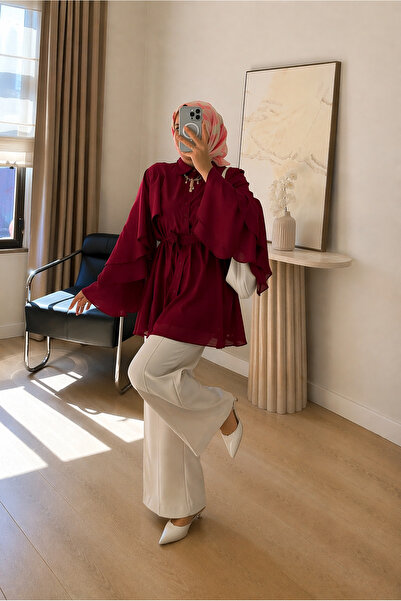 unika boutique Kadın Önden Bağlamalı Kimono