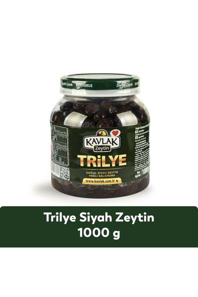 Kavlak Zeytin Kavlak Trilye Siyah Zeytin 1 KG