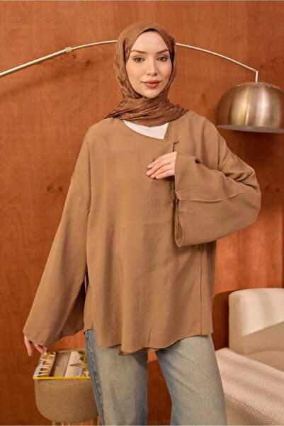 İmajButik Βιζόν μπροστινό δεμένο κιμονό