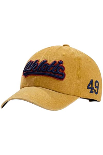 Uniquetrenders Unisex Vintage Αθλητικό Καπέλο Μπέιζμπολ με Κέντημα και Ρυθμιζ...