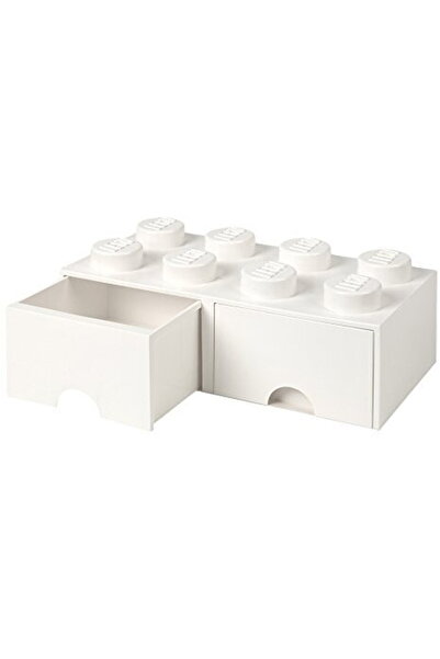 Room Copenhagen Συρτάρι LEGO για τουβλάκια 8 λευκό - RC40061735