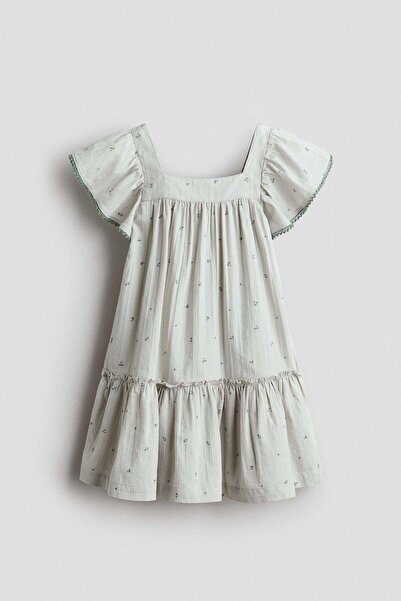 H&M Flared cotton dress