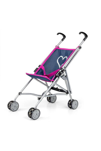 Milly Mally Doll pram Julia Prestige Navy