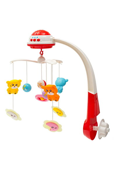 Other Carusel deasupra pătuțului cu proiector de lumină Baby Mix roșu