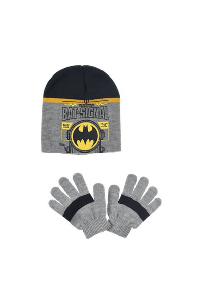 Batman Χειμερινό σετ 2 τεμαχίων, καπέλο και γάντια