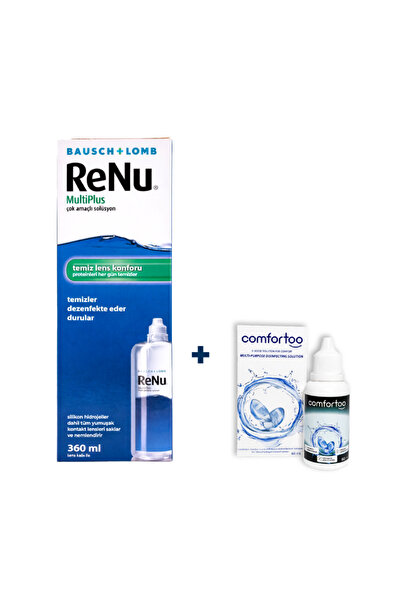 Bausch & Lomb Renu 360 ml + Comfortoo 60 ml Lens Solüsyonu Seti
