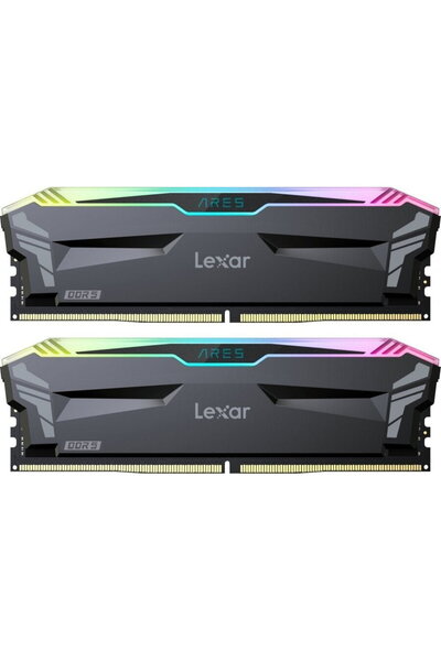 Lexar Memory DDR5 ARES RGB Gaming 32GB(2*16GB)/6400 black