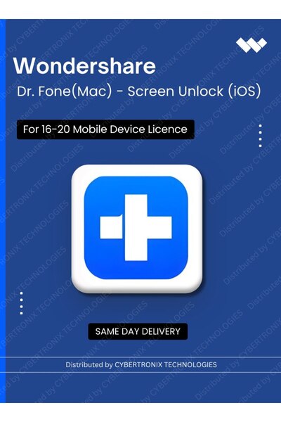 WonderShare دكتور فون (ماك) - فتح الشاشة عن بعد (نظام iOS) |   16-20 جهاز محم...