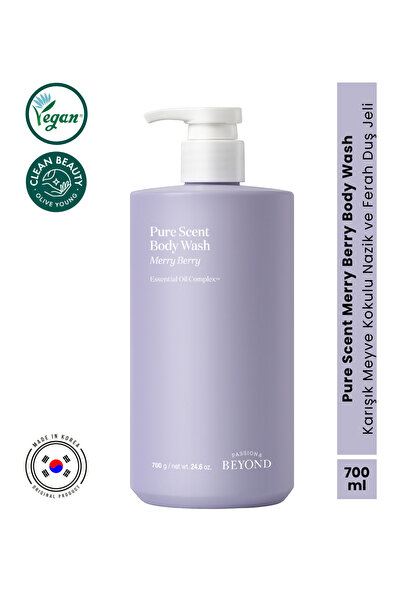 Passion&Beyond Pure Scent Merry Berry Body Wash Berry Floral Musk Kokulu Neml...