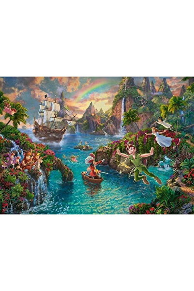 Schmidt Spiele Thomas Kinkade: Pictorul Luminii - Disney, Peter Pan, Puzzle (...