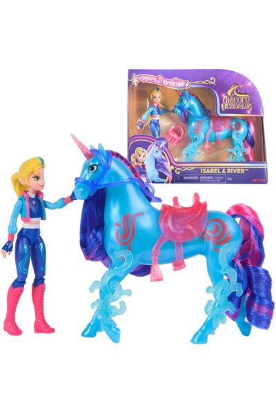 Spinmaster Spin Master Unicorn Academy - Isabel și Unicorn River, figurină de...