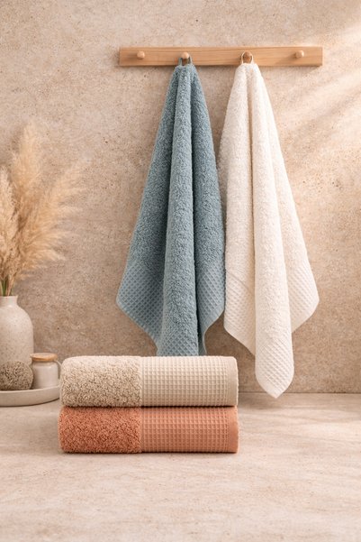 Casnack Babür 4-piece towel set 50x90 cm