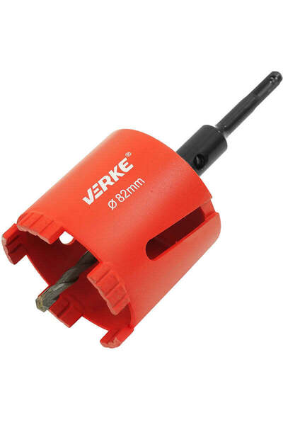 DEGET Ποτηροτρύπανο Διαμαντέ 82mm- 5Τμήματα Turbo M16 SDS PLUS Για Μπετόν Και...