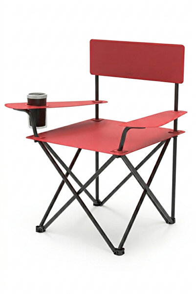 Melkan Home Katlanabilir Kamp Sandalyesi - Bardaklıklı Taşınabilir Piknik Bal...