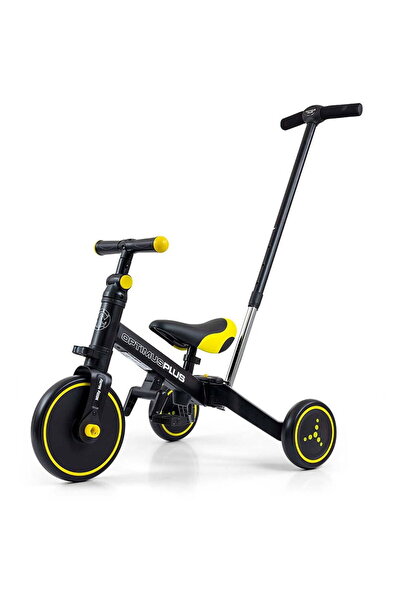 Milly Mally Optimus Plus 4in1 tricycle with guide bar black