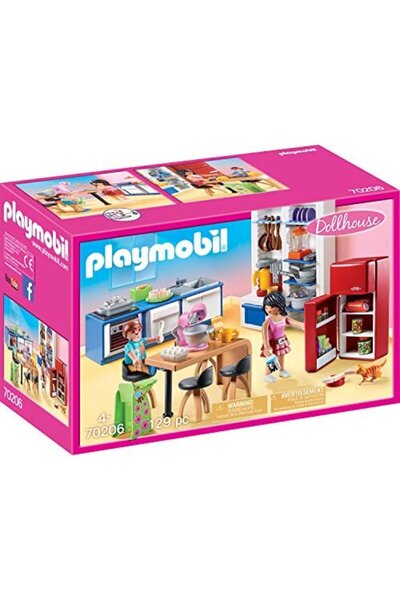 Playmobil 70.206 bucătărie de familie, jucării de construcție