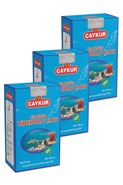 Çaykur No. 42 Tirebolu Bulk Tea 500 Gr. Triple Pack