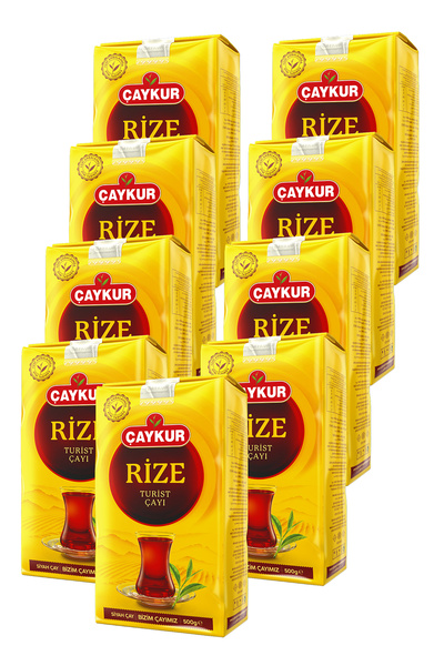 Çaykur Rize Tourist Bulk Tea 500 Gr. Nine-Pack