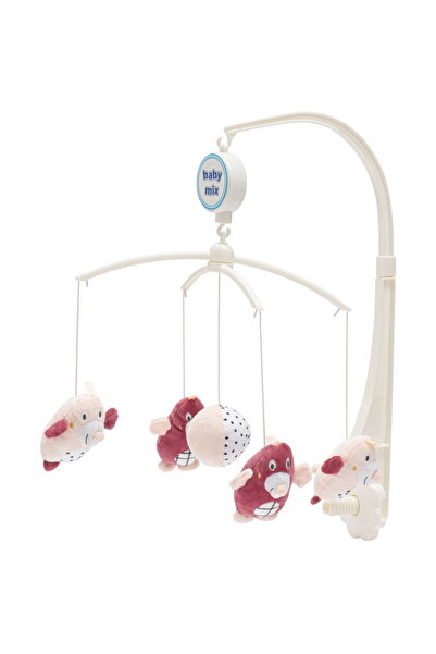 Other Carusel deasupra pătuțului Baby Mix Moles roz