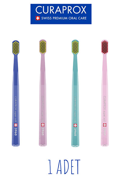 Curaprox 3960 Tahriş Etmeyen Super Soft Diş Fırçası 1 ADET Karışık Renk
