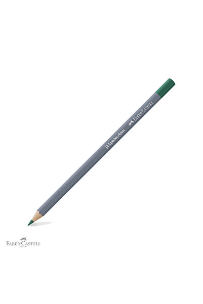 Faber Castell Creion colorat acuarelabil Faber-Castell Goldfaber, verde smara...
