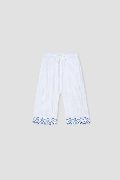 GB Baby Bg Store Baby Girl White Trousers