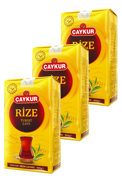 Çaykur Rize Tourist Bulk Tea 500 Gr. Triple Pack
