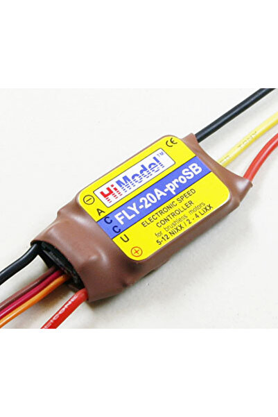 HiModel Controler electronic de viteză fără perii Fly Pro 20A pentru modele d...