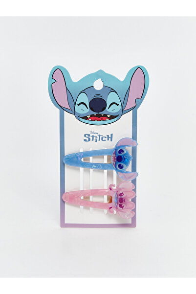 LC Waikiki Set de agrafe de păr pentru fete cu figurine Lilo și Stitch, pache...