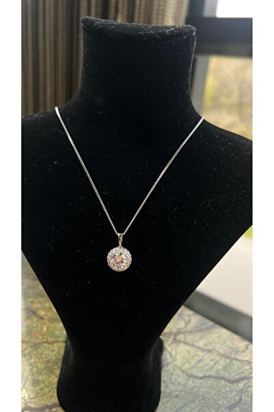 cansuaccessoire ÇELİK PREMİUM TAŞLI KOLYE