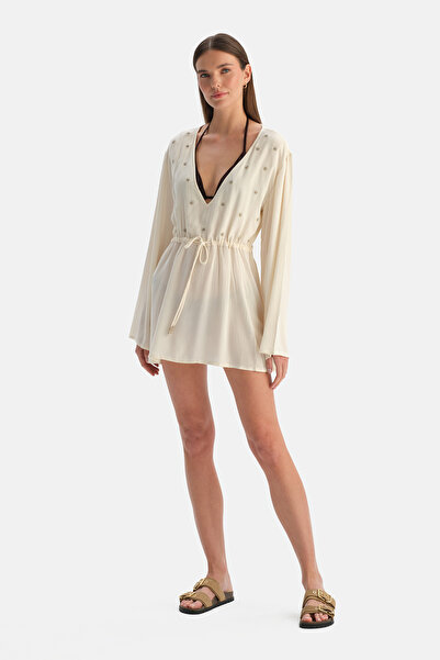 Dagi Μπεζ Φόρεμα