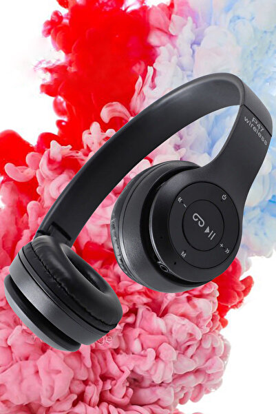 wiks Kulaküstü Bluetooth Kulalık Kablosuz Kulaküstü Bluetooth Kulaklık Kafa Üstü