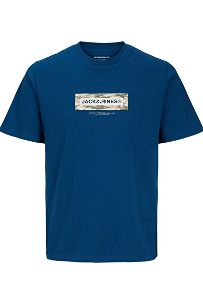 Jack & Jones Ανδρικό μπλουζάκι με στάμπα στο στήθος - Breeze