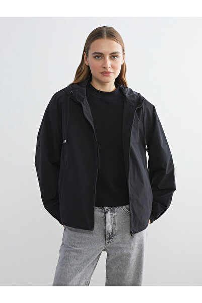 LC Waikiki Hooded Women's Raincoat
