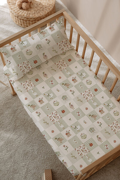 TBA COLLECTION Σετ Ελαστικά Σεντόνια για Μωρά - Cozy Goose