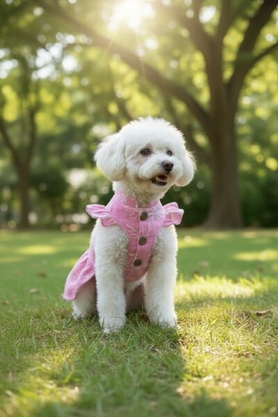PATİLİNKA Kedi-Köpek %100 Pamuklu Müslin Yazlık Elbise - Gömlek - Jile - Tişö...