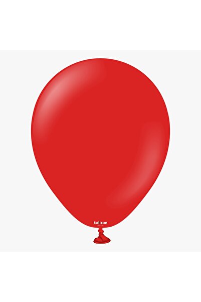 tüftürük Balloons 12'' Single Color Red 100 Pieces