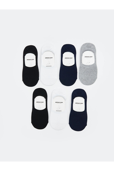 LC Waikiki LCW ACCESSORIES Μικτές Ανδρικές Κάλτσες Μπαλαρίνας, Συσκευασία 7 τ...